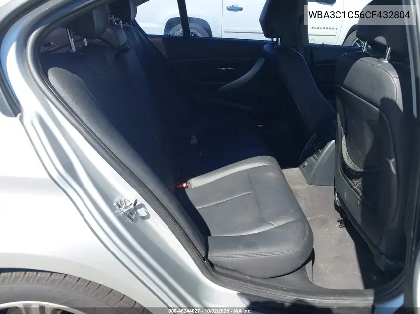 2012 BMW 3ER VIN WBA3C1C56CF432804 — фото 8