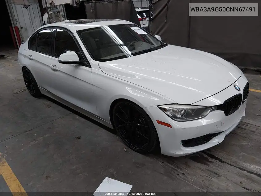 BMW 3ER 2012, VIN WBA3A9G50CNN67491