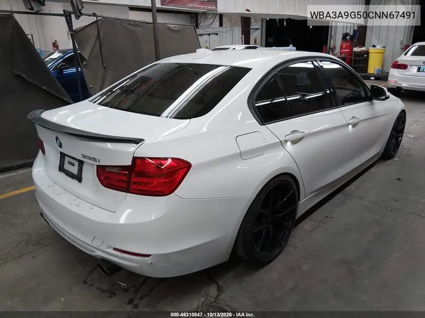 2012 BMW 3ER VIN WBA3A9G50CNN67491 — фото 4