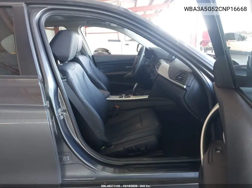 2012 BMW 3ER VIN WBA3A5G52CNP16668 — фото 5