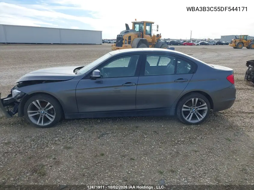 2013 BMW 3ER VIN WBA3B3C55DF544171 — фото 14