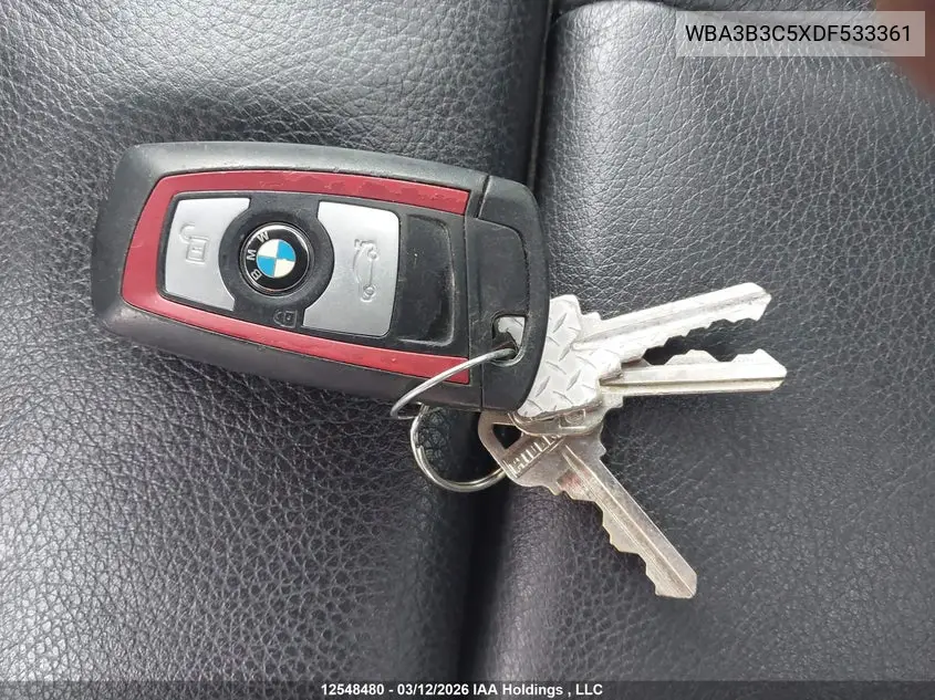 2013 BMW 3ER VIN WBA3B3C5XDF533361 — фото 11