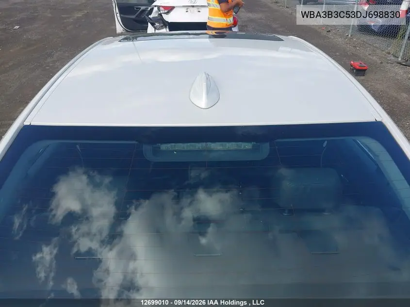 2013 BMW 3ER VIN WBA3B3C53DJ698830 — фото 21