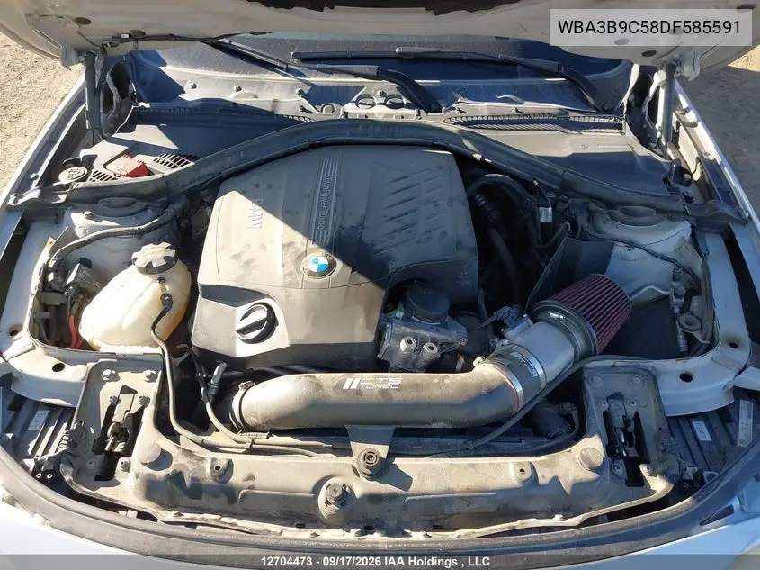 2013 BMW 3ER VIN WBA3B9C58DF585591 — фото 10