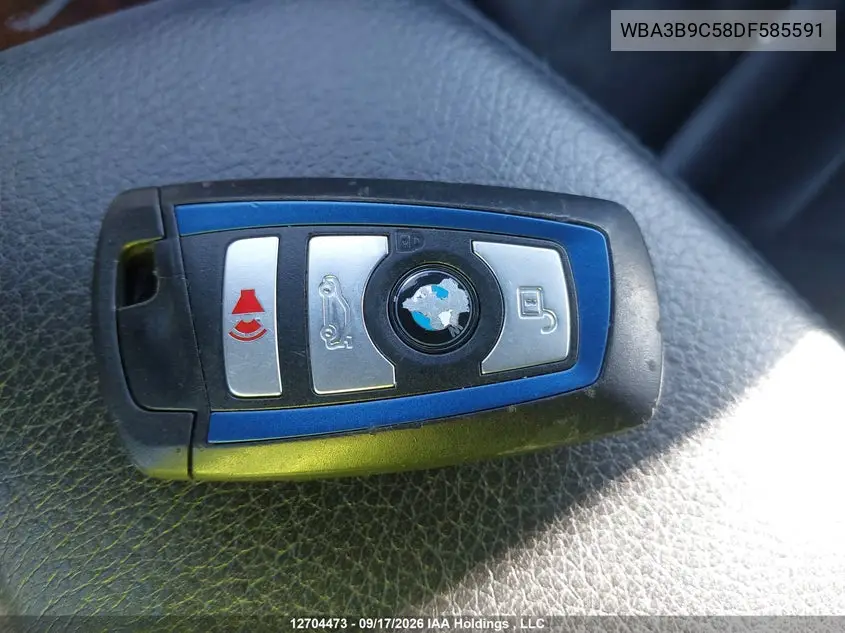 2013 BMW 3ER VIN WBA3B9C58DF585591 — фото 11