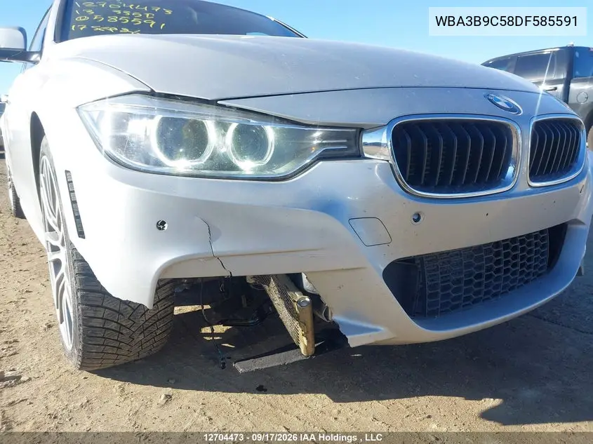 2013 BMW 3ER VIN WBA3B9C58DF585591 — фото 6