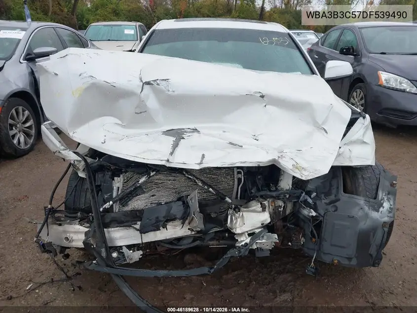 2013 BMW 3ER VIN WBA3B3C57DF539490 — фото 11