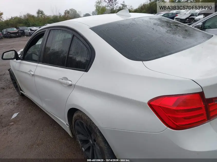 2013 BMW 3ER VIN WBA3B3C57DF539490 — фото 13
