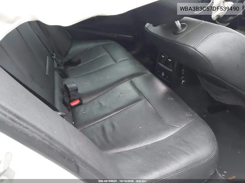 2013 BMW 3ER VIN WBA3B3C57DF539490 — фото 8
