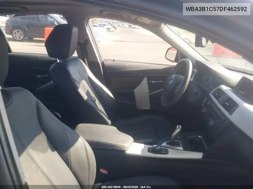 2013 BMW 3ER VIN WBA3B1C57DF462592 — фото 5