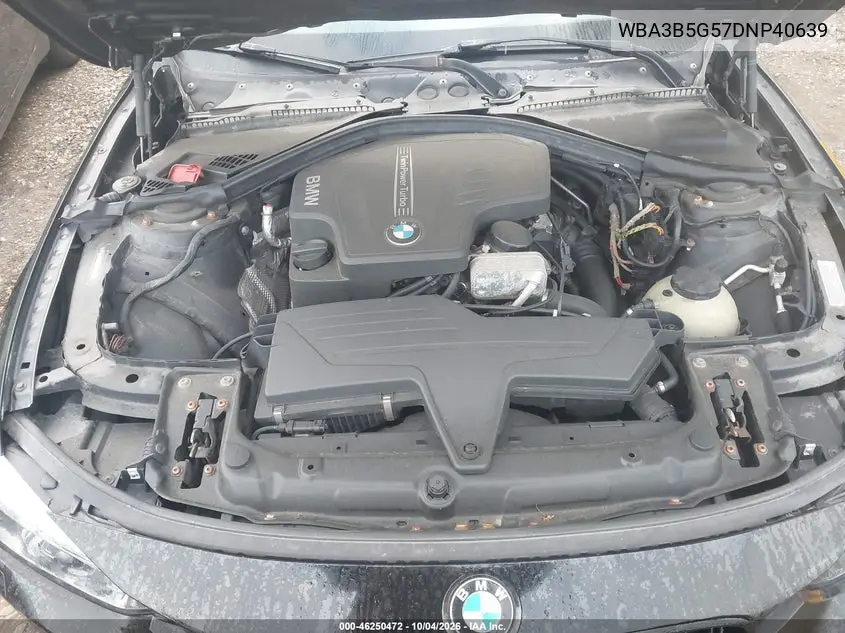 2013 BMW 3ER VIN WBA3B5G57DNP40639 — фото 10
