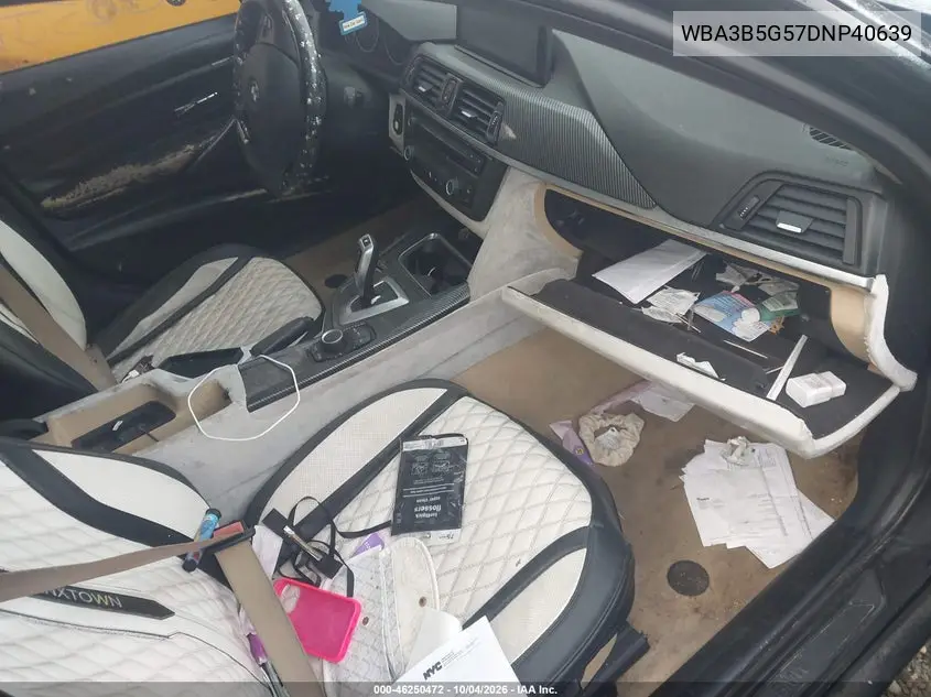 2013 BMW 3ER VIN WBA3B5G57DNP40639 — фото 5