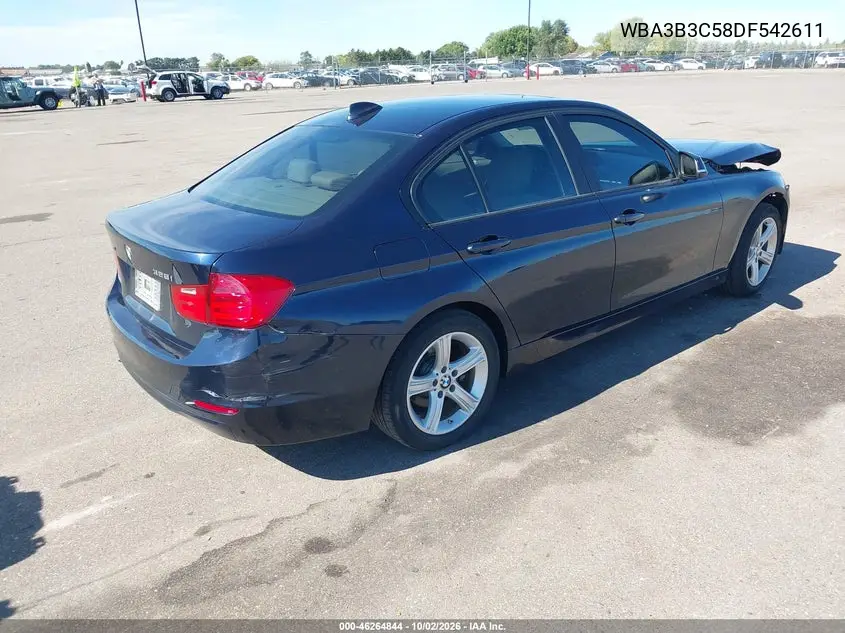 2013 BMW 3ER VIN WBA3B3C58DF542611 — фото 4