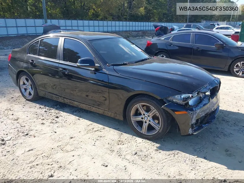BMW 3ER 2013, VIN WBA3A5C54DF350360