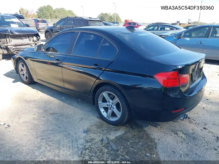 2013 BMW 3ER VIN WBA3A5C54DF350360 — фото 3