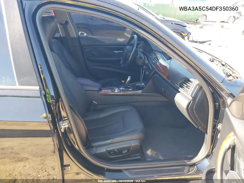 2013 BMW 3ER VIN WBA3A5C54DF350360 — фото 5