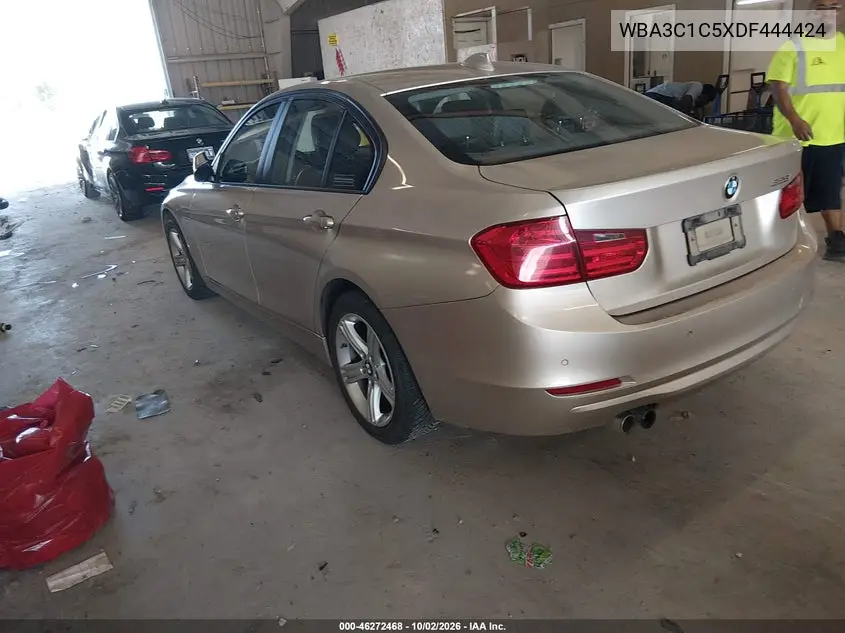 2013 BMW 3ER VIN WBA3C1C5XDF444424 — фото 3
