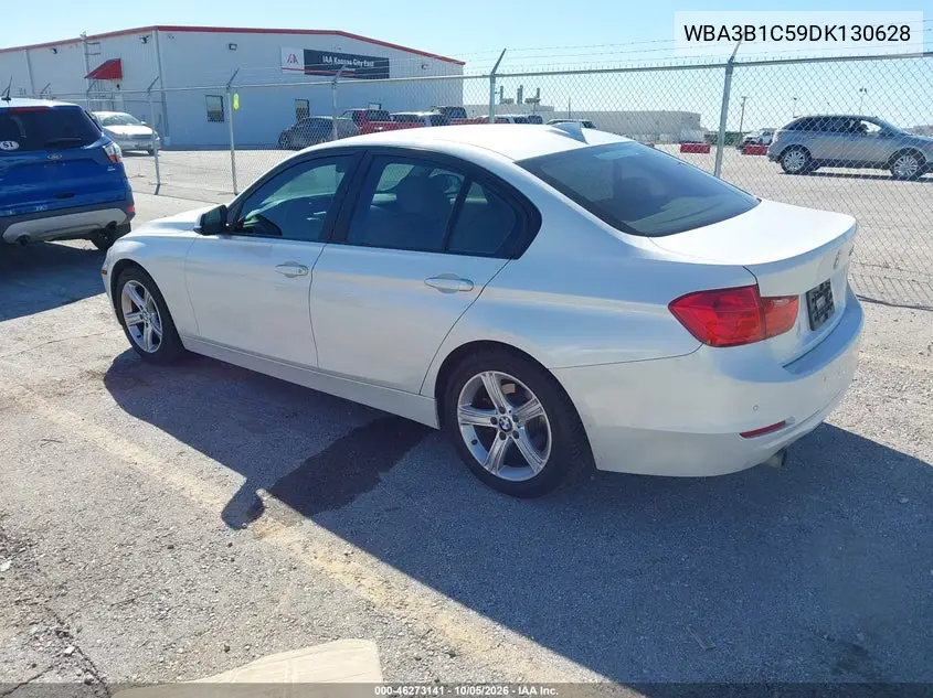2013 BMW 3ER VIN WBA3B1C59DK130628 — фото 3