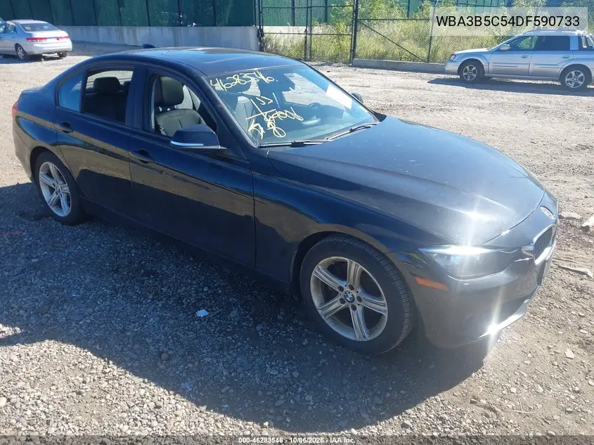 BMW 3ER 2013, VIN WBA3B5C54DF590733