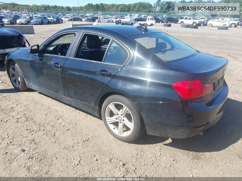 2013 BMW 3ER VIN WBA3B5C54DF590733 — фото 3