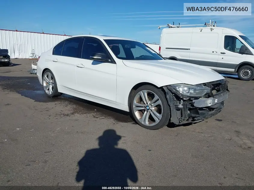 BMW 3ER 2013, VIN WBA3A9C50DF476660