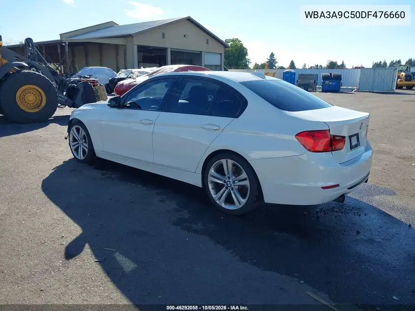 2013 BMW 3ER VIN WBA3A9C50DF476660 — фото 3