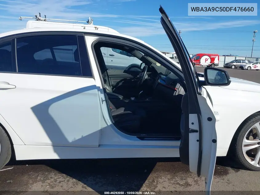2013 BMW 3ER VIN WBA3A9C50DF476660 — фото 5