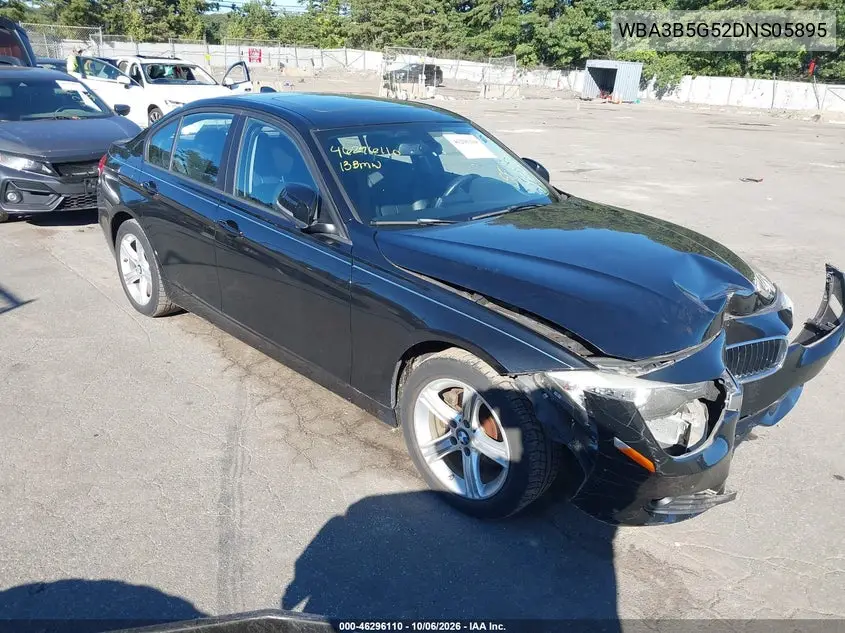 BMW 3ER 2013, VIN WBA3B5G52DNS05895