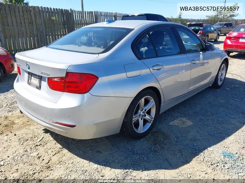 2013 BMW 3ER VIN WBA3B5C57DF595537 — фото 4