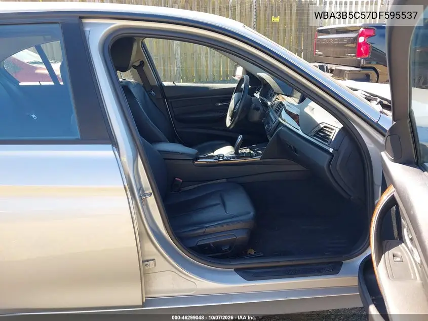 2013 BMW 3ER VIN WBA3B5C57DF595537 — фото 5