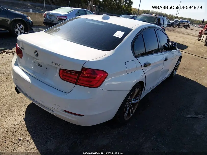2013 BMW 3ER VIN WBA3B5C58DF594879 — фото 4