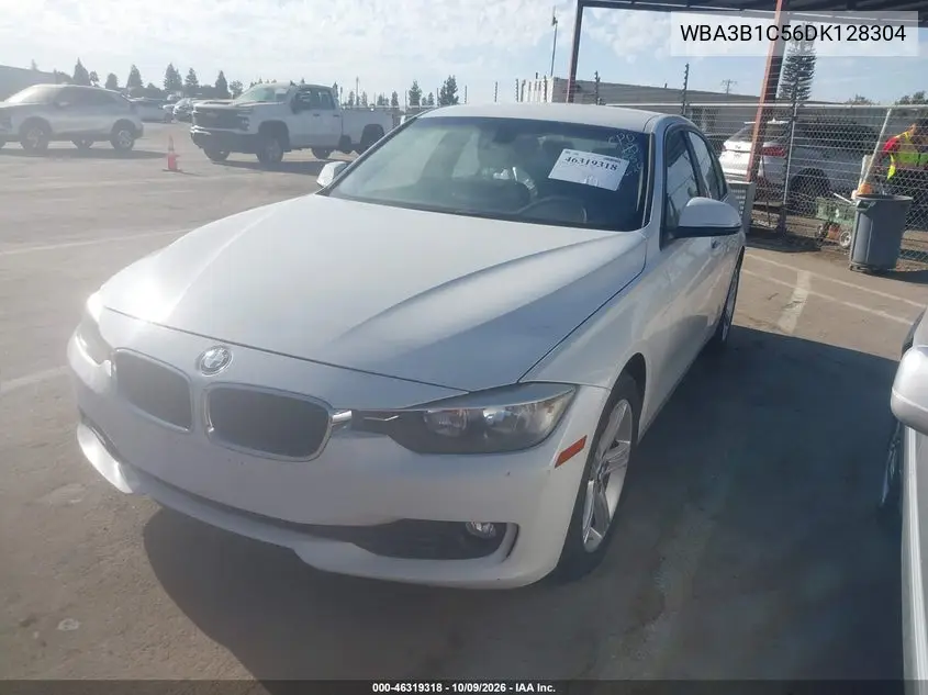 2013 BMW 3ER VIN WBA3B1C56DK128304 — фото 2