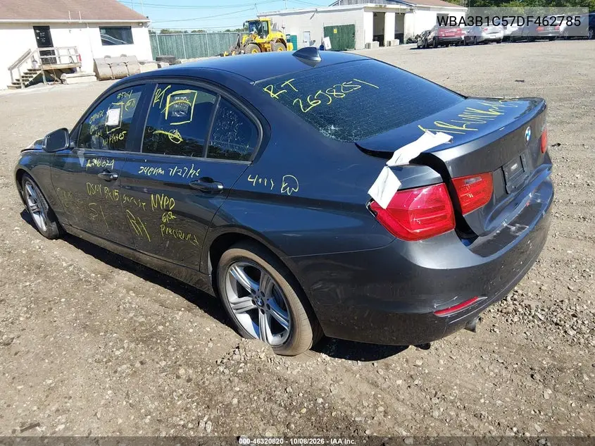 2013 BMW 3ER VIN WBA3B1C57DF462785 — фото 3