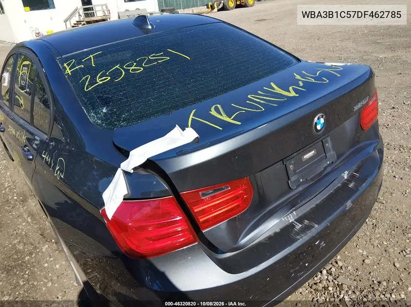 2013 BMW 3ER VIN WBA3B1C57DF462785 — фото 6