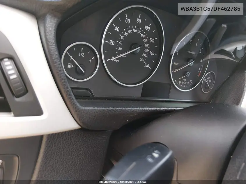 2013 BMW 3ER VIN WBA3B1C57DF462785 — фото 7