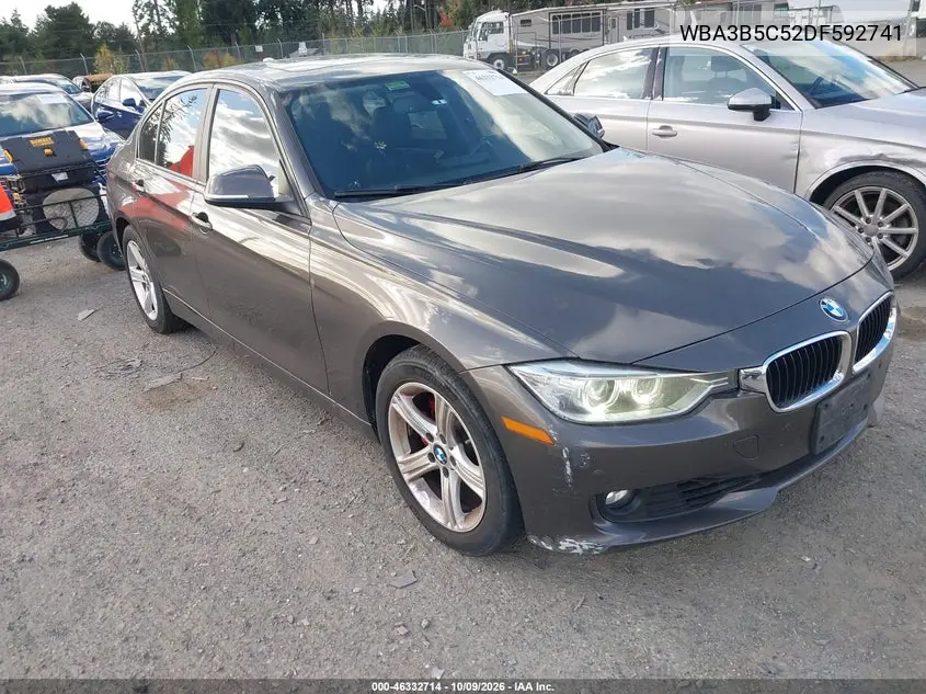 BMW 3ER 2013, VIN WBA3B5C52DF592741