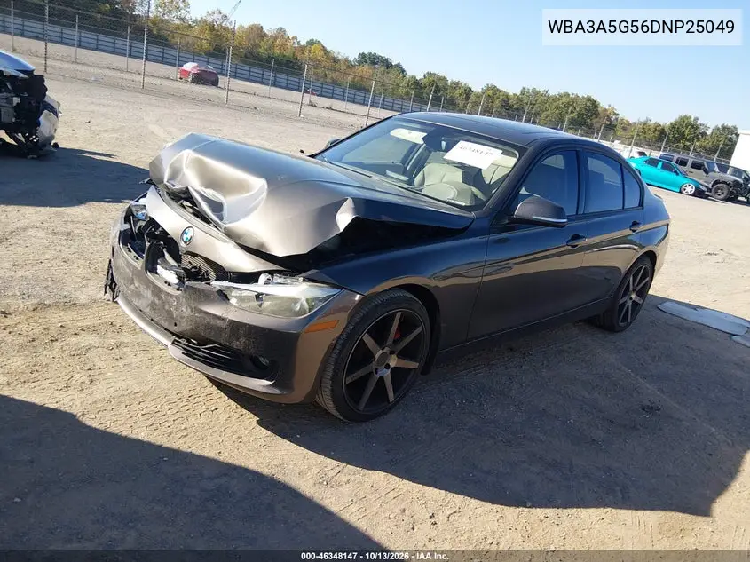 2013 BMW 3ER VIN WBA3A5G56DNP25049 — фото 2