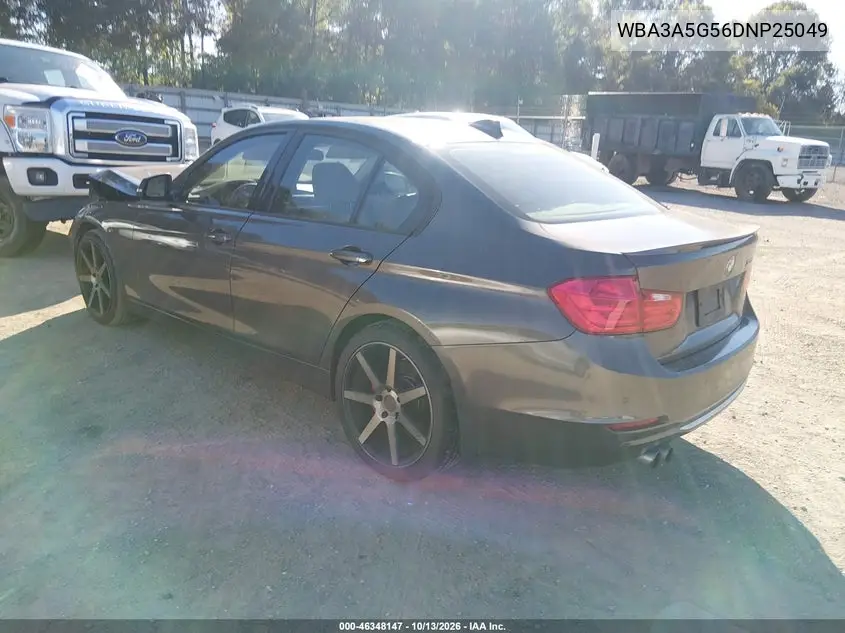 2013 BMW 3ER VIN WBA3A5G56DNP25049 — фото 3