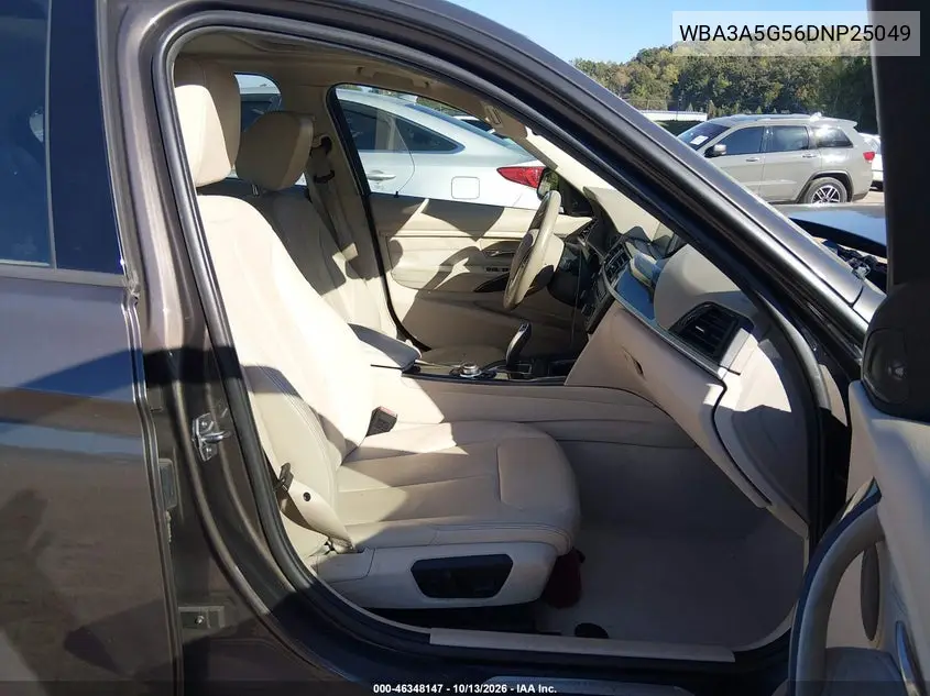2013 BMW 3ER VIN WBA3A5G56DNP25049 — фото 5