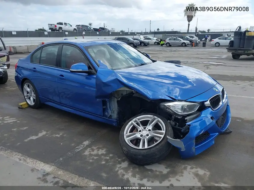 BMW 3ER 2013, VIN WBA3B9G56DNR79008