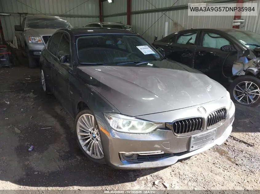 BMW 3ER 2013, VIN WBA3A9G57DNP35984