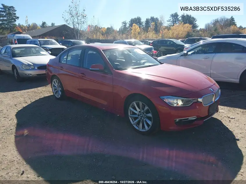 BMW 3ER 2013, VIN WBA3B3C5XDF535286