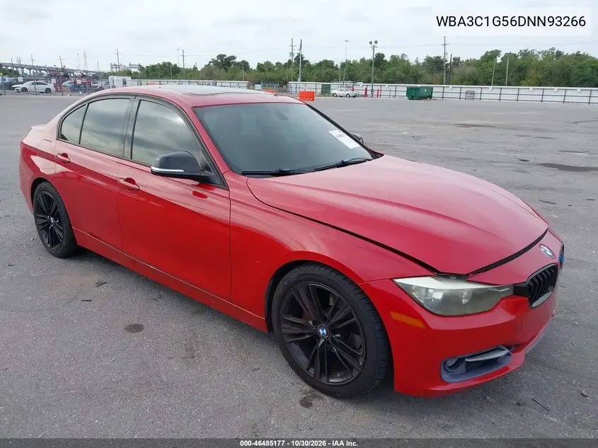 BMW 3ER 2013, VIN WBA3C1G56DNN93266