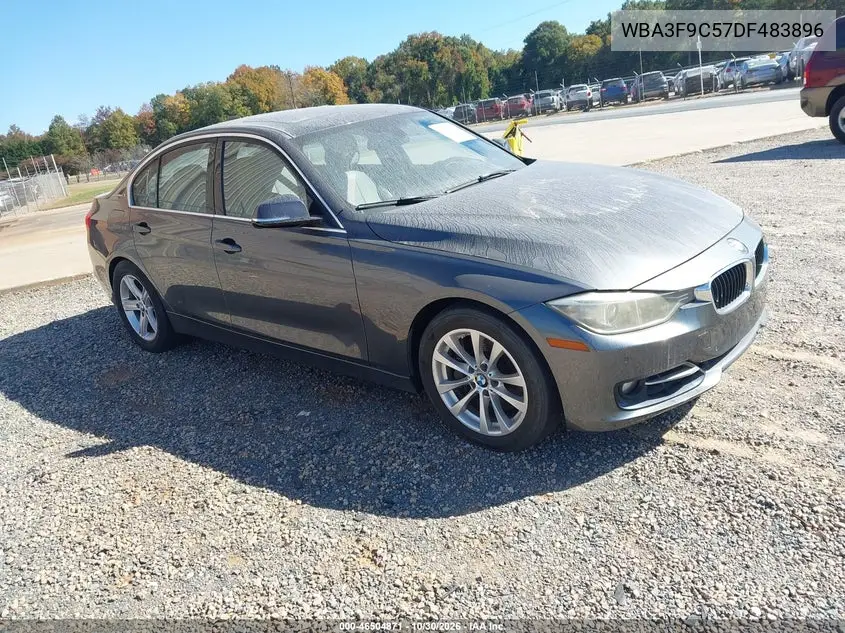 BMW 3ER 2013, VIN WBA3F9C57DF483896