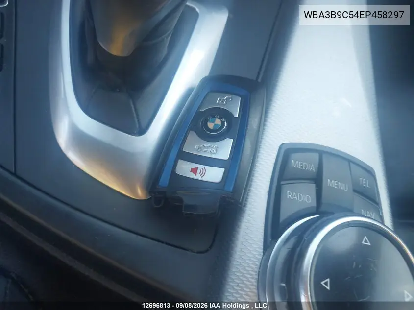 2014 BMW 3ER VIN WBA3B9C54EP458297 — фото 11