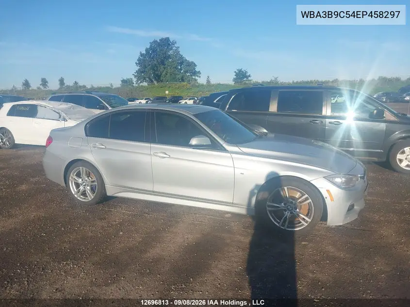 2014 BMW 3ER VIN WBA3B9C54EP458297 — фото 13
