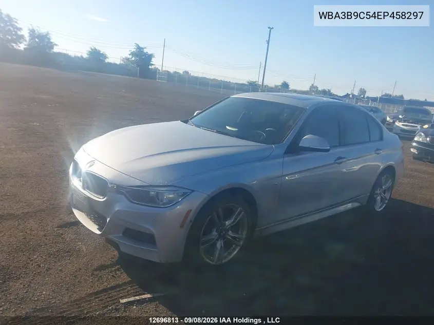 2014 BMW 3ER VIN WBA3B9C54EP458297 — фото 14