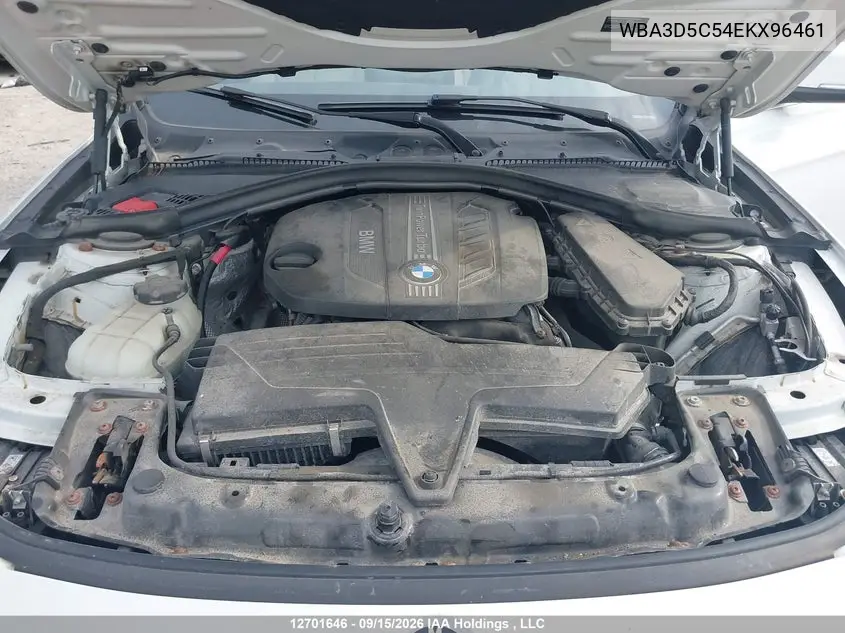 2014 BMW 3ER VIN WBA3D5C54EKX96461 — фото 10
