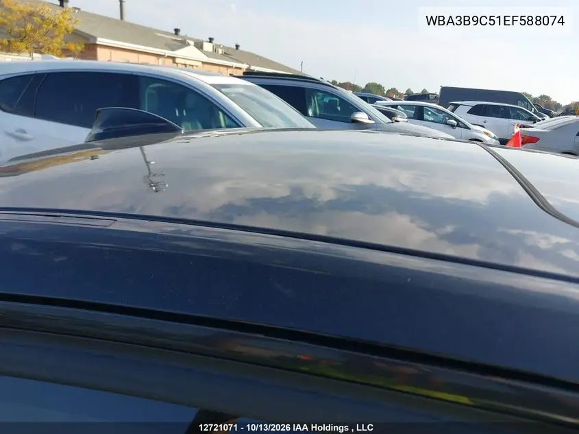 2014 BMW 3ER VIN WBA3B9C51EF588074 — фото 19
