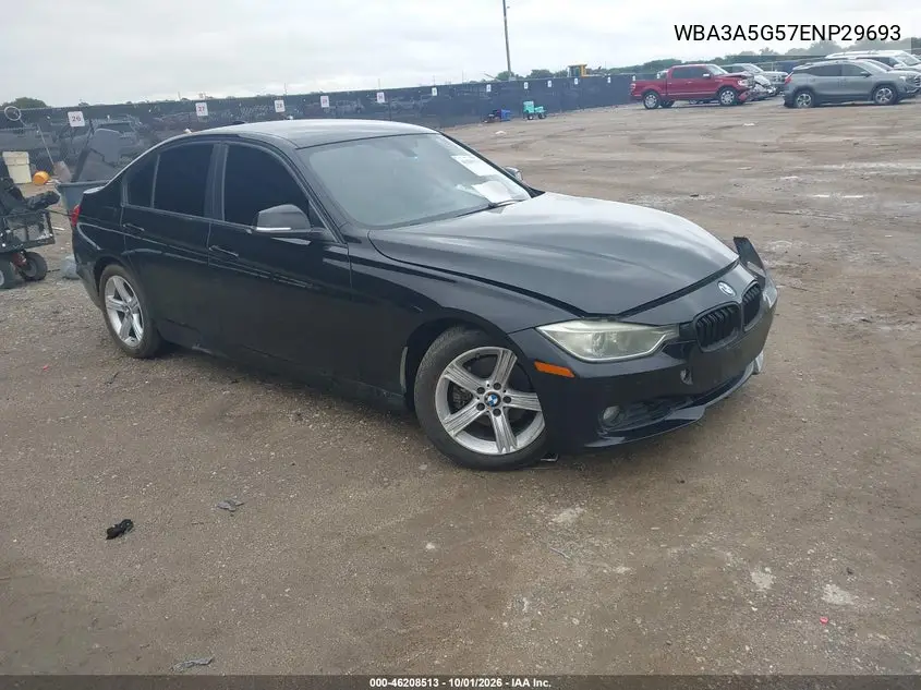 BMW 3ER 2014, VIN WBA3A5G57ENP29693